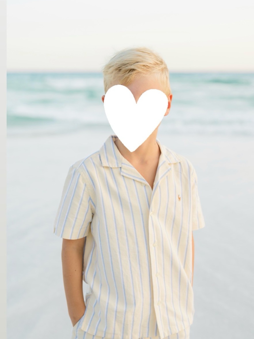 Ralph Lauren Boy Short-Sleeve Yellow and Blue Oxford Camp Shirt & Shorts Set